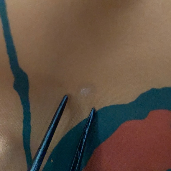 Vera Wang- floral pattern pleated skirt - Picture 9 of 9